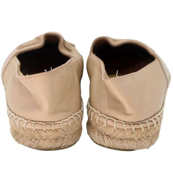 Chanel Embroidered Espadrille 37 Leather Large CC Flats CC-0803N-0005 - Picture 8 of 10